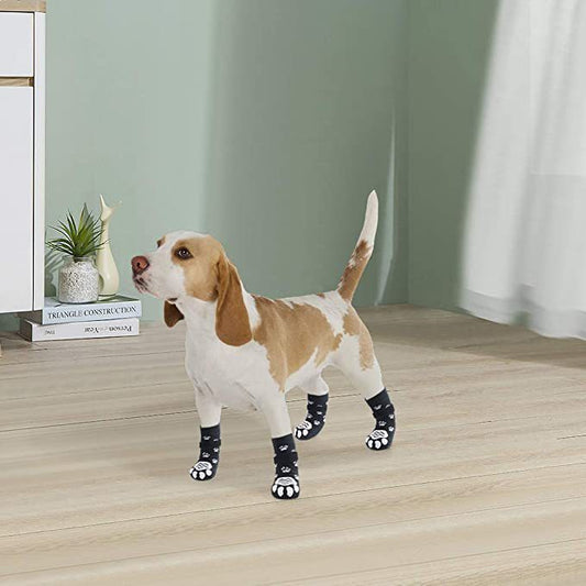 KFX-2694589 Dog Socks Booties - Anti-Slip Mute for Medium to Large Dogs