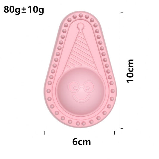 KFX-2696381 Molar TPR Teething Toy for Pets - Avocado, Gentleman Blue, Cherry Blossom Colors