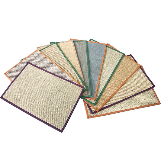 KFX-2705341 Sisal Cat Scratch Pad - Durable Anti-Scratch Furniture Protector in Random Colors