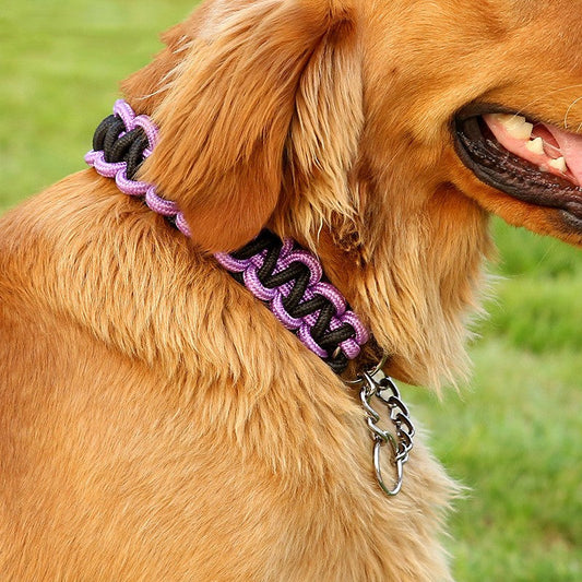 KFX-2711229 Woven Nylon Pet Collar Bandana in Multiple Colors and Sizes