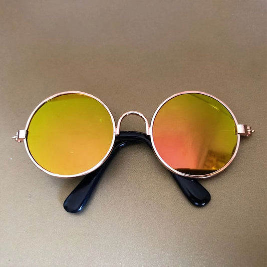 KFX-2716605 Medium Size Dog and Cat Sunglasses - Lightweight Plastic, Stylish Pet Accessory