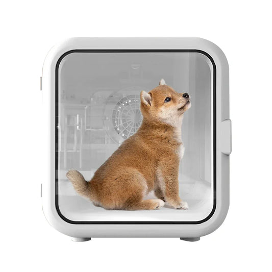 KFX-273555 Pet Drying Box with Low Noise and Smart Temperature Control for Cats and Dogs