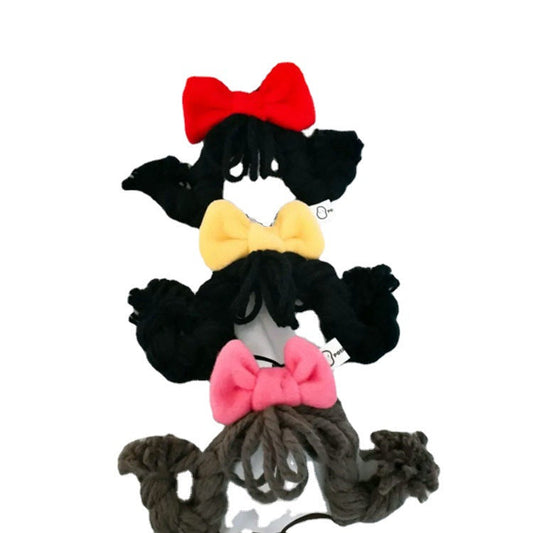 KFX-2779581 Cat Headgear Double Dough-twist Style Plaits in Multiple Colors, Handmade Polyester Costume Accessory