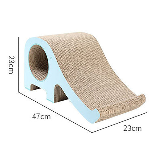 KFX-2816573 Cat Climbing Frame and Scratching Board - Corrugated Paper for Grinding Claws