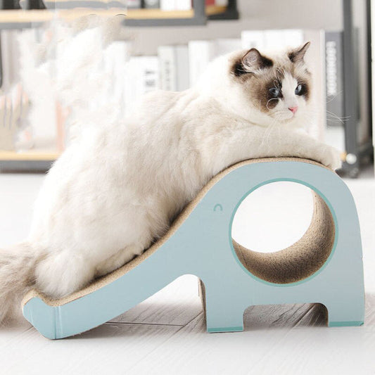 KFX-2816573 Cat Climbing Frame and Scratching Board - Corrugated Paper for Grinding Claws