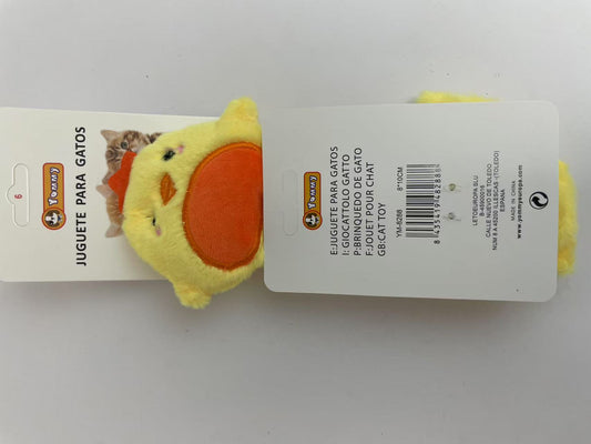 KFX-2828477 Cat Toys Set - Plush Chick, Mouse, and Owl for Playful Kittens