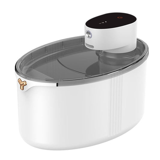 KFX-2834749 Wireless Smart Cat Water Dispenser with 4000mAh Lithium Battery and 2.5L Capacity