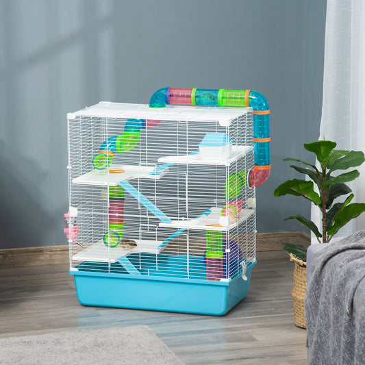 KFX-2838205 Extra Large 23" Hamster Cage with Tubes, Tunnels, and Exercise Wheel