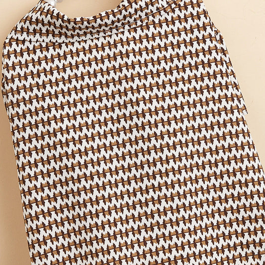 KFX-2852413 Plaid Cotton Dog Shirt for Small Dogs - XS to XL Sizes Available
