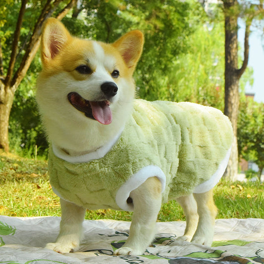 KFX-2867005 Warm Padded Vest for Medium-Sized Dogs - Anti-Dirty Leisure Wear