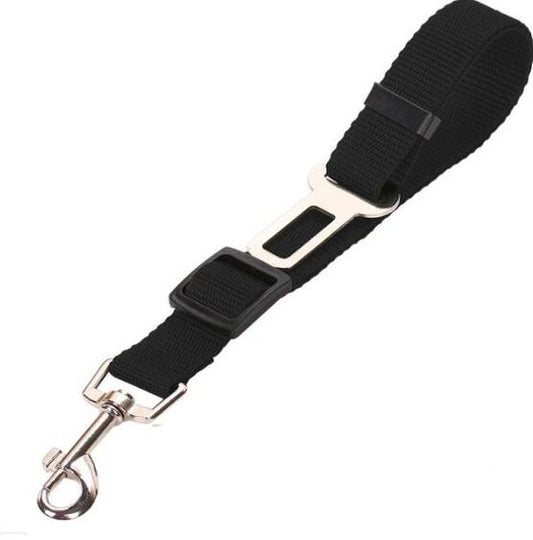 KFX-2872893 Adjustable Pet Car Seat Belt & Leash with Breathable Mesh Material