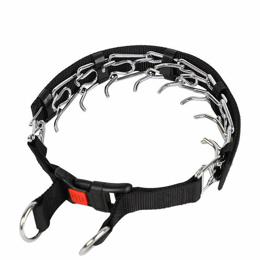 KFX-2902077 Removable Locking Dog Training Collar with Adjustable Stimulation and Velcro Closure