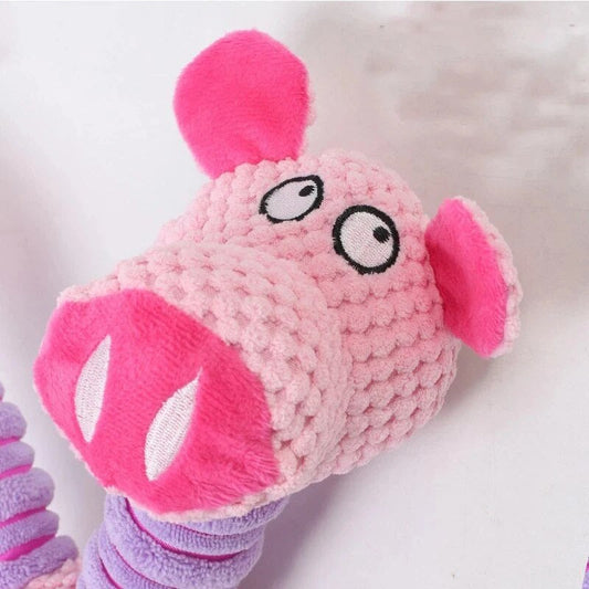 KFX-2907325 Elephant-Themed Interactive Pet Toy for Dogs and Cats – Self-Relieving, Bite-Resistant, and Vocalizing Fun