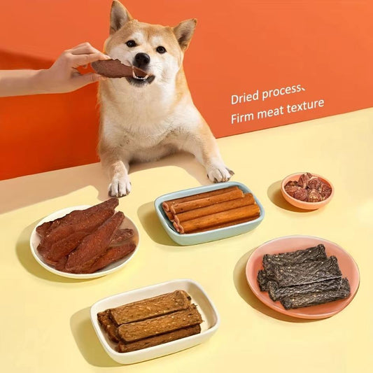 KFX-2911677 Chewy Chicken-Wrapped Rawhide Treats for Dogs of All Sizes - High Protein, Natural Meat Snack