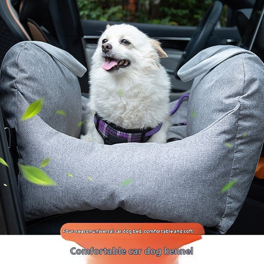 KFX-2915645 Portable Multifunctional Pet Supplies Car Kennel for Dogs - Available in Dark Gray, Light Gray, and Dark Khaki
