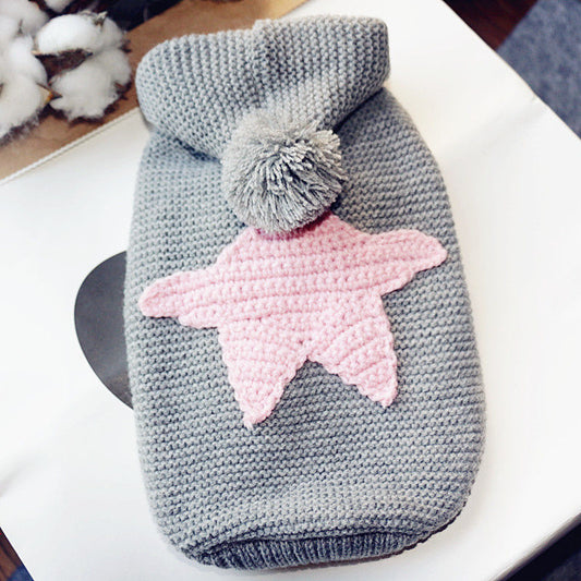 KFX-2915773 Cozy Wool Dog Sweater for Small to Extra-Large Breeds