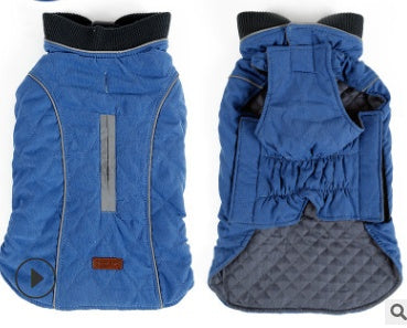 KFX-2919741 Vintage Warm Pet Clothes for Dogs - Multi-Color Options Available in XS-XXXL
