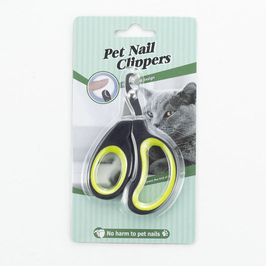 KFX-2936637 Nail Scissors for Cats and Dogs - Compact Pet Nail Clippers in Assorted Colors
