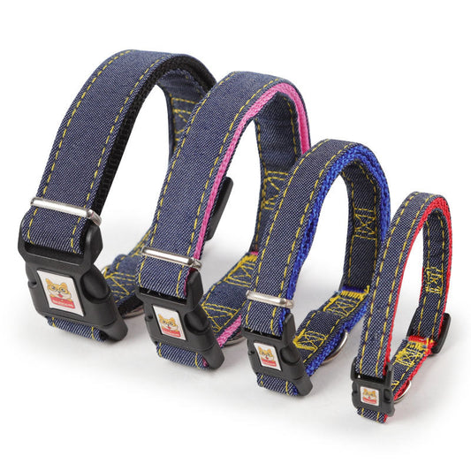 KFX-2953917 Durable Denim Sling Leash with Wear-Resistant Traction - Available in Multiple Colors