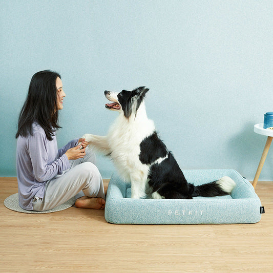 KFX-2954173 Cozy Removable Pet Bed with Washable Cover - Available in Multiple Sizes