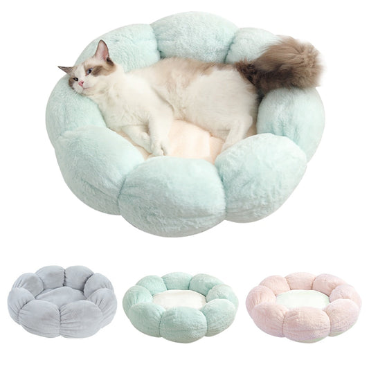 KFX-2986941 Warm Thick Cat Litter with High Resilience Thermal Cotton Filling in Lovely Style