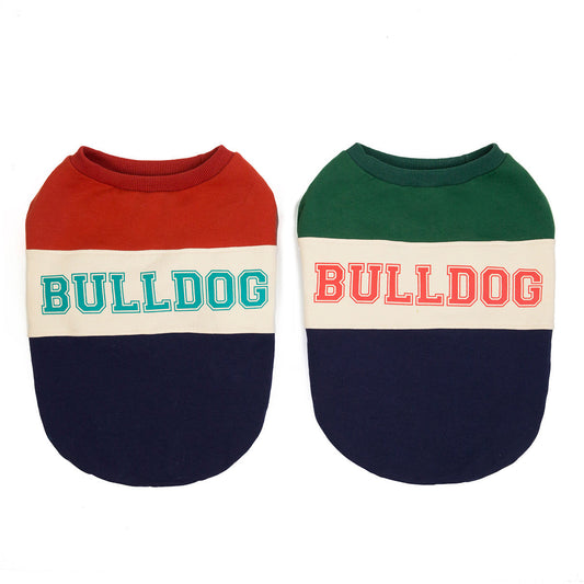 KFX-3009213 Color Matching Cotton Sweater for Pets - Casual Style for All Sizes