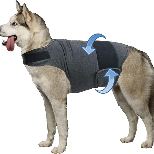 KFX-3009725 Breathable Dog Anxiety Jacket for Stress Relief - Classic Thunder Vest for Dogs