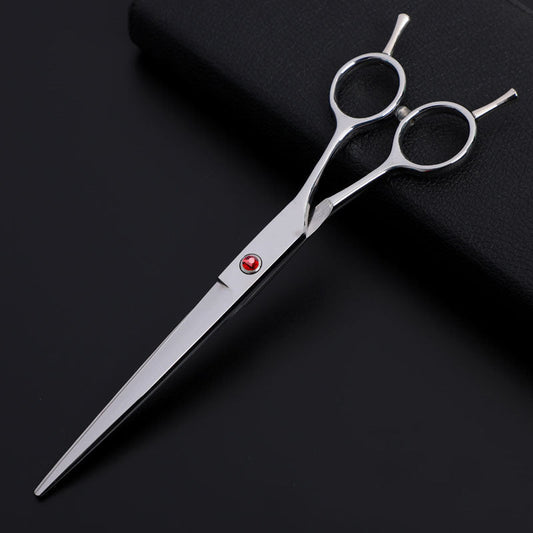 KFX-3054013 Premium Japanese Stainless Steel Pet Grooming Scissors for Even Trimming