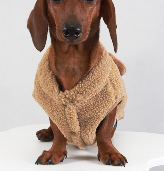 KFX-3074237 Lambswool Vest for Dogs and Cats – Cozy Autumn and Winter Pet Clothing