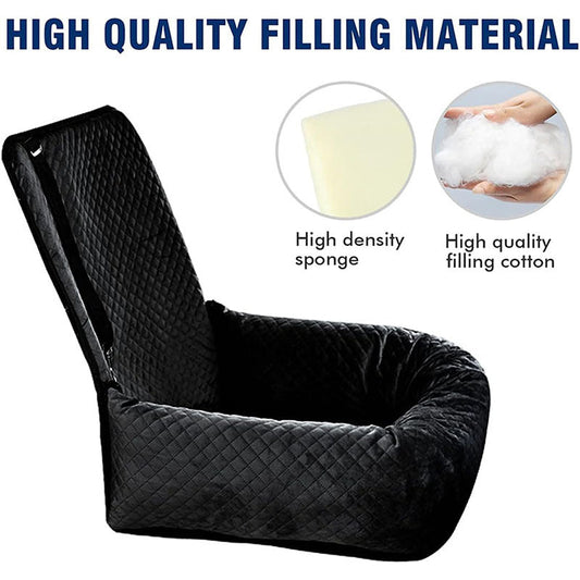 KFX-3134269 Breathable Pet Car Hanging Bag with Waterproof Cushion for Dog Comfort and Safety