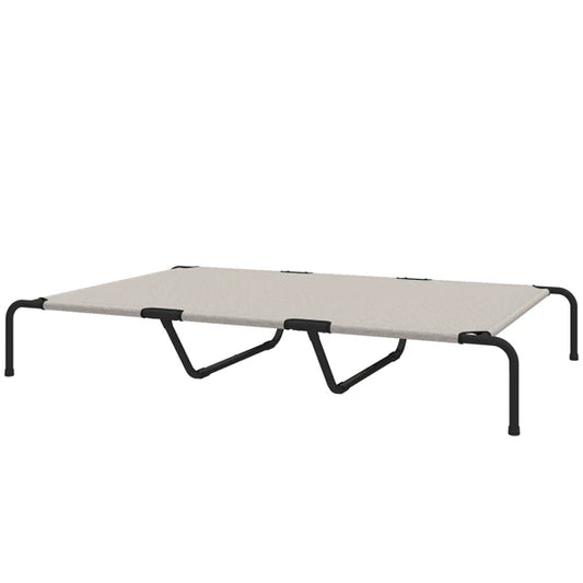 KFX-3148733 Elevated Cooling Pet Cot for Comfortable Outdoor Relaxation