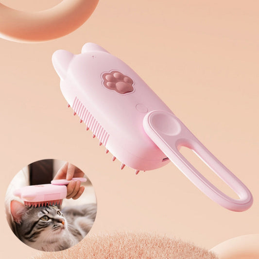 KFX-3152317 Rotating Pet Grooming Brush for Cats and Dogs - Wash-Free Hair Care Tool