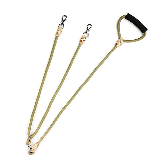 KFX-3156285 Scalable Nylon Dog Leash with Anti-Winding Foam Handle - 1.2M Length for Dogs Up to 35kg