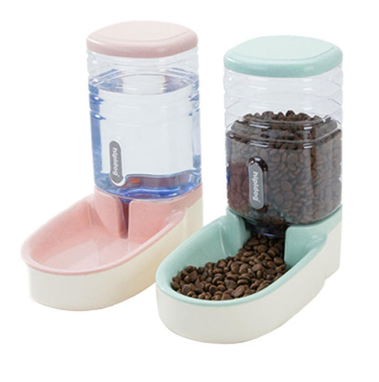 KFX-3162429 Automatic Pet Feeder and Water Fountain for Dogs and Cats - 3.8L Capacity