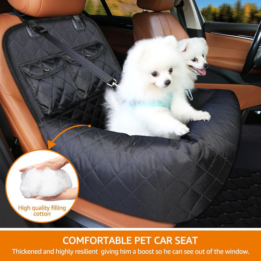 KFX-3232573 Waterproof Back Seat Protector Mat for Cats and Dogs - Safe Car Travel Accessory