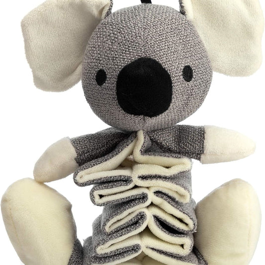 KFX-3279293 Squeaky Plush Koala Toy with Crinkle Paper for Dogs - Durable, Chew-Resistant, Ideal for Small to Large Breeds