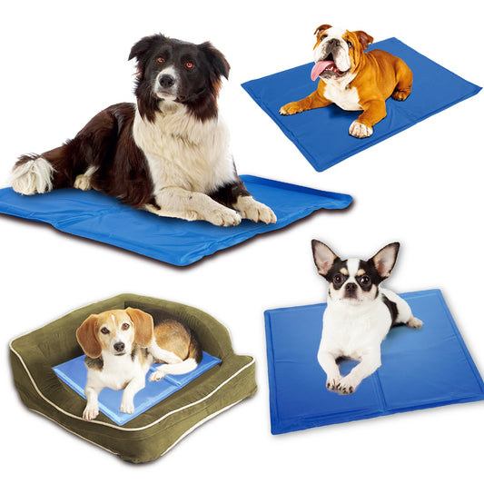 KFX-3289405 Cooling Pet Mat for Dogs and Cats - Pressure-Activated Ice Pad for Joint Comfort and Summer Relief