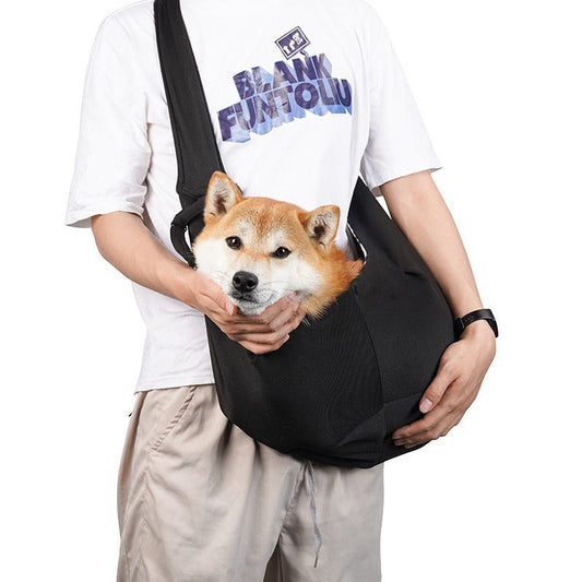 KFX-3301309 Adjustable Shoulder Strap Pet Carrier Bag for Dogs - Soft Polyester, Multiple Color Options