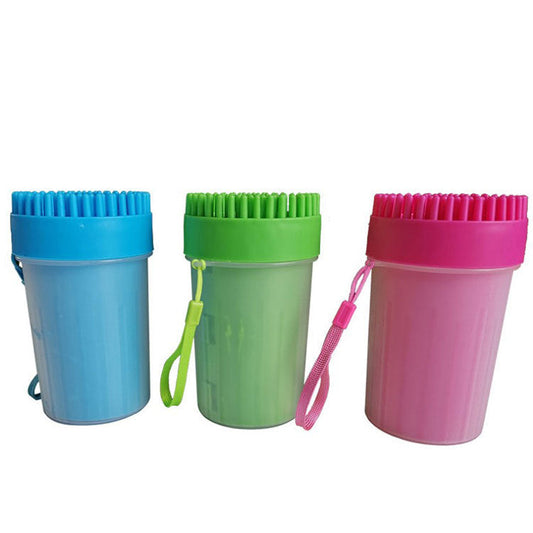 KFX-3306685 Pet Shower Brush - Medium and Large Sizes, Durable PP+TPR Material, Ideal for Bathing Pets
