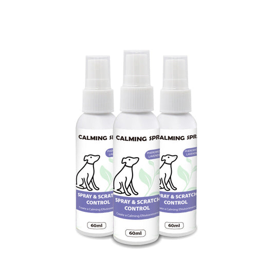 KFX-3309629 Organic Calming Spray for Dogs and Cats - Anxiety Relief Formula, 60ml