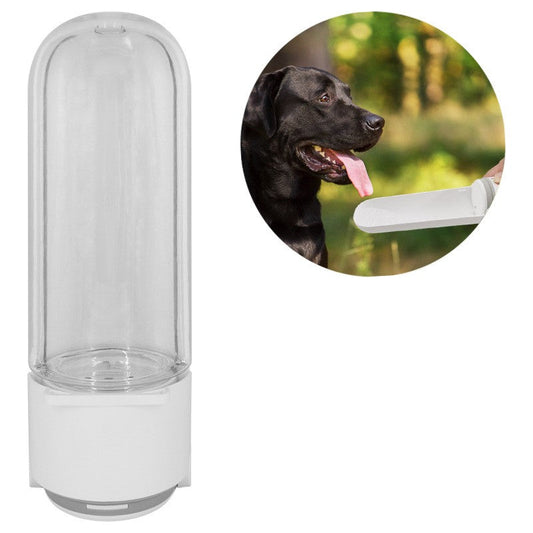 KFX-3310653 Portable Outdoor Travel Kettle for Pets - Plastic Cup, 6.9*20cm, White