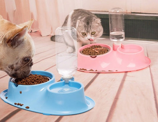 KFX-3326269 Automatic Stainless Steel Drinking Bowl for Pets - Available in Multiple Colors and Sizes