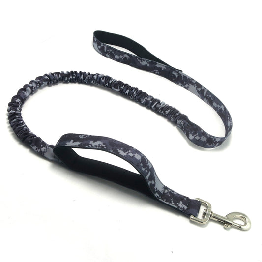 KFX-3364413 Adjustable Camouflage Elastic Pet Leash - Various Colors Available