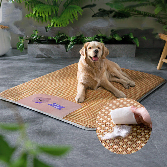 KFX-3366461 Four Seasons Brown Bear Cool Mat for Small to Large Dogs