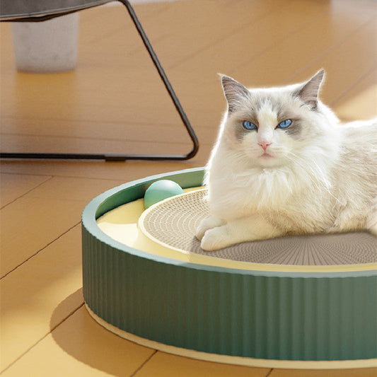KFX-3370557 Durable Non-Chip and Wear-Resistant Corrugated Paper Cat Scratch Board - Multiple Sizes and Colors Available