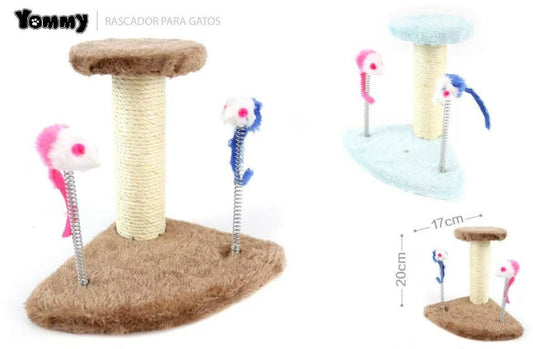 KFX-3373629 Modern Cat Climbing Frame with Multi-Level Platform and Scratching Posts