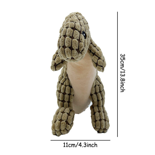 KFX-3431613 Interactive Sound Toy for Dogs - Durable Chew, Boredom Relief for Small Puppies and Large Dogs - 35x22x11cm
