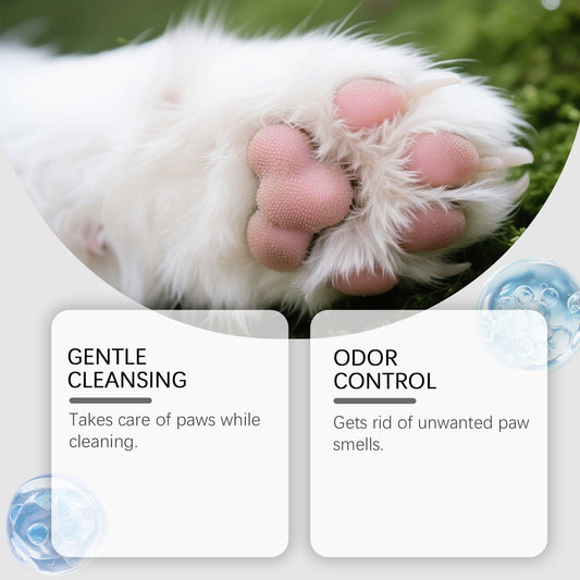 KFX-3437757 Pet Paw Cleansing Foam with Strawberry Extract for Gentle Cleaning