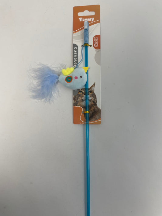 KFX-3440701 Whimsical Cat Toy on a Stick for Interactive Playtime
