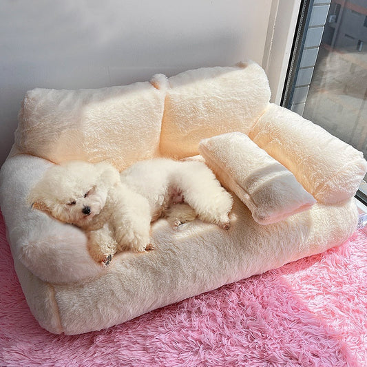 KFX-3445693 All-Season Removable and Washable Pet Bed with Enhanced Warmth Options for Small to Extra Large Pets